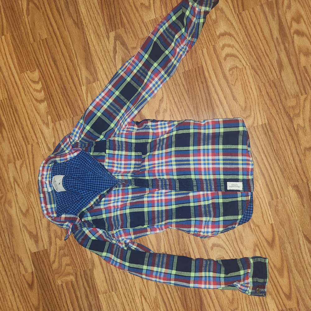 Abercrombie & Fitch Multicolor Plaid Shirt